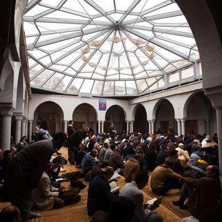 La mosquée du Petit-Saconnex à Genève. [Reuters - Denis Balibouse]