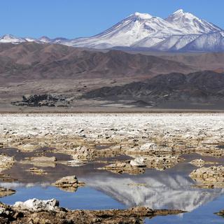 Source de lithium au Chili. [EPA/Keystone - Ariel Marinkovic]