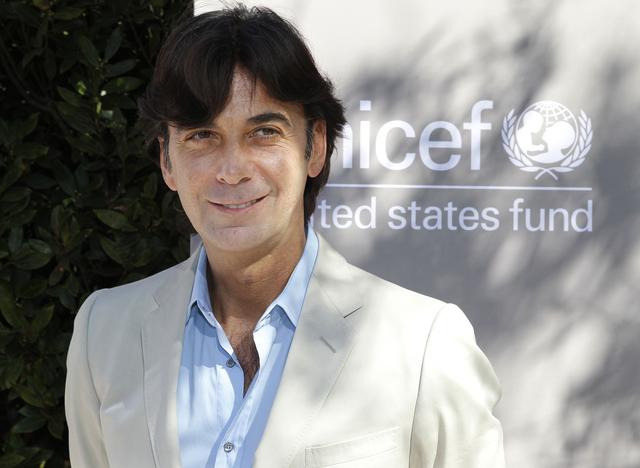 Patrizio Di Marco à Los Angeles, pour un repas de charité, en février 2011. [Reuters - Fred Prouser]