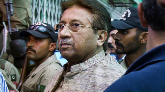 L'ancien président du Pakistan Pervez Musharraf, en avril 2013. [Keystone - Anjum Naveed]