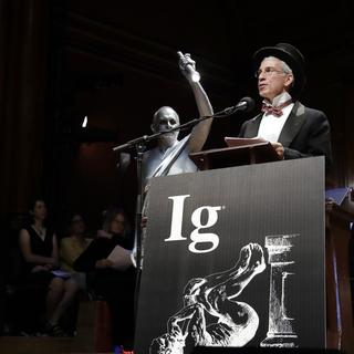 La remise des IG Nobel awards 2019. [AP/Keystone - Elise Amendola]