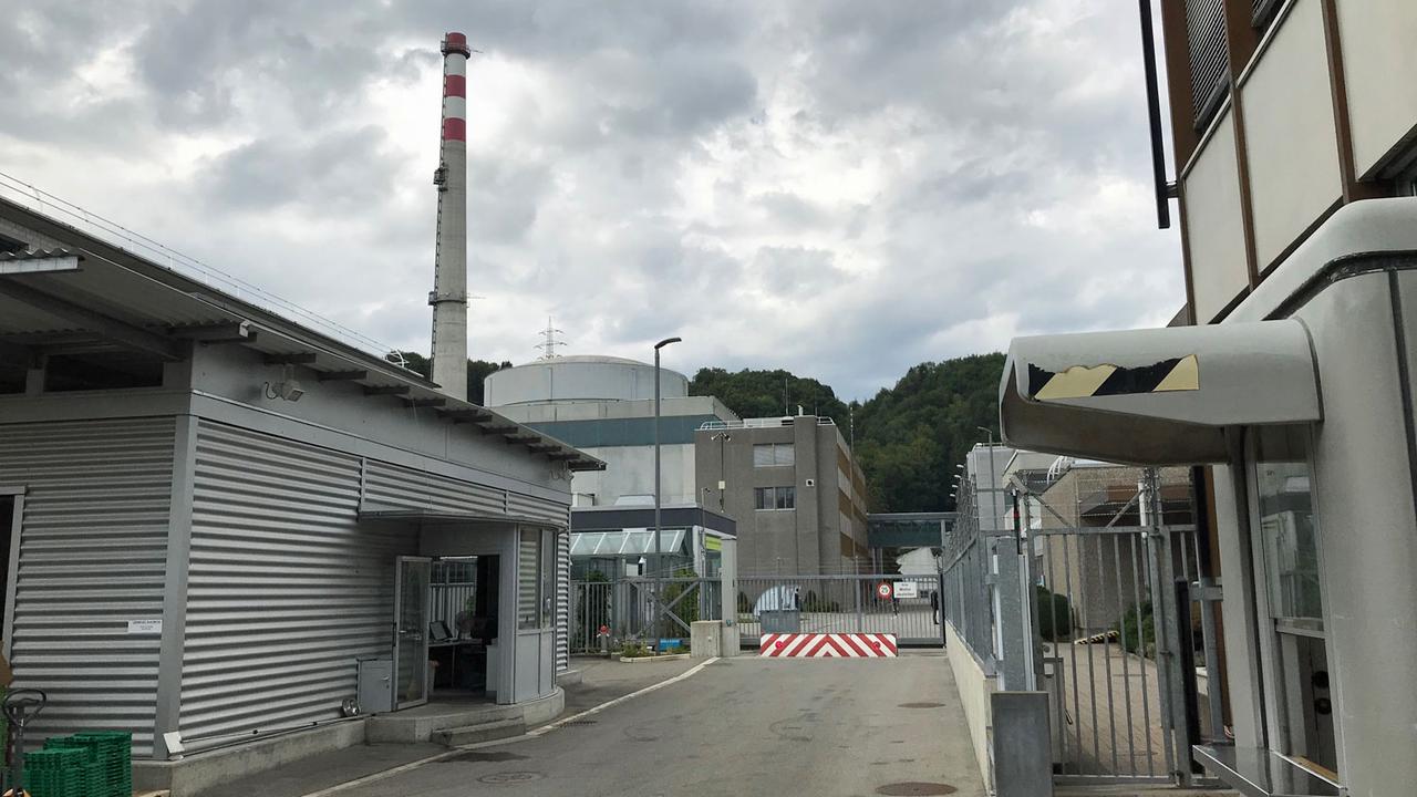 La centrale nucléaire bernoise de Mühleberg. [RTS - Alain Arnaud]