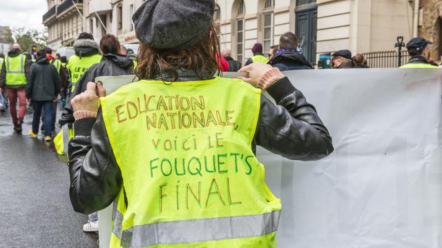 Après bientôt six mois de mobilisation, le mouvement des "gilets jaunes" semble s'essouffler. [AFP - Amaury Cornu / Hans Lucas]