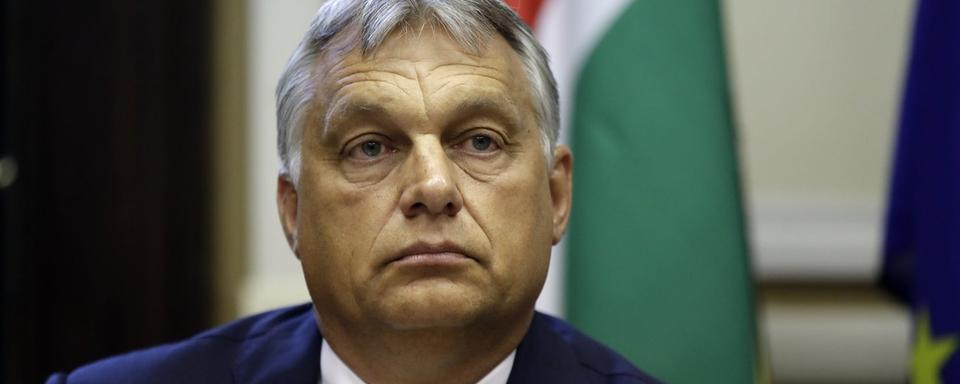 Le Premier ministre hongrois Viktor Orban. [AP/Keystone - Luca Bruno]