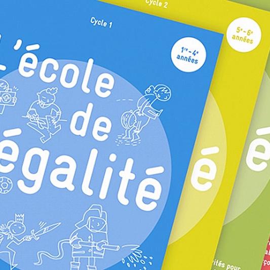 Le matériel scolaire vise à encourager une pédagogie égalitaire. [egalite.ch]