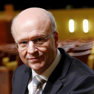 Koen Lenaerts, président de la Cour de justice de l'Union européenne. [Reuters - Francois Lenoir]