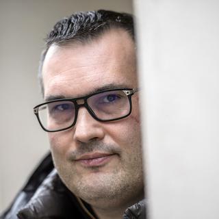 Sébastien Fanti, préposé cantonal valaisan à la protection des données. [Keystone - Olivier Maire]