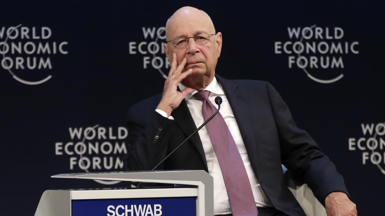 L'Allemand Klaus Schwab est le fondateur du Forum économique mondial de Davos. [EPA/Keystone - André Pain]
