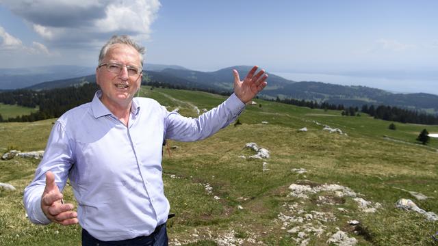 Philippe Roch, ancien secrétaire d’Etat et directeur de l'Office fédéral de l'environnement, des forêts et du paysage (OFEFP), ancien directeur du WWF Suisse. [KEYSTONE - LAURENT GILLIERON]