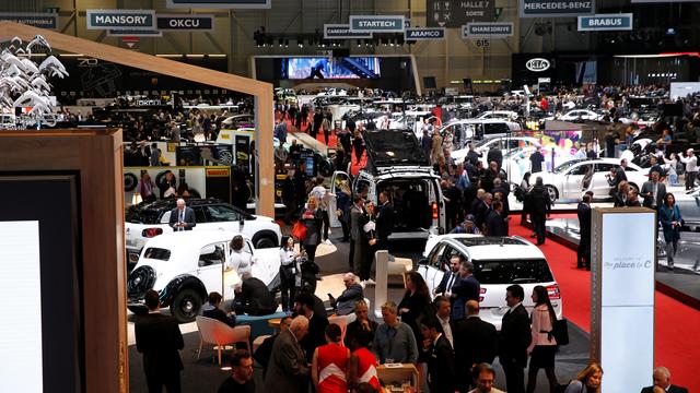 La 89e édition du Salon de l'auto de Genève a ouvert ses portes à la presse, le mardi 5 mars 2019. [reuters - Denis Balibouse]