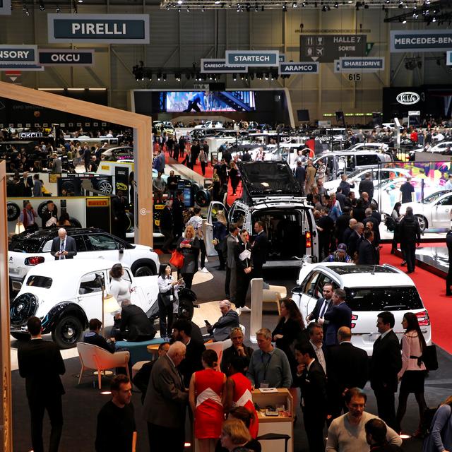 La 89e édition du Salon de l'auto de Genève a ouvert ses portes à la presse, le mardi 5 mars 2019. [reuters - Denis Balibouse]