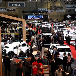 La 89e édition du Salon de l'auto de Genève a ouvert ses portes à la presse, le mardi 5 mars 2019. [reuters - Denis Balibouse]