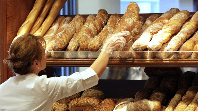 Une boulangerie à Lausanne (image d'illustration). [Keystone - Laurent Gilliéron]