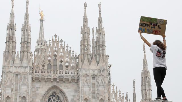 Plus d'un million de jeunes dans les rues du monde pour le climat [Keystone - Antonio Calanni]