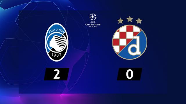 5e j. Gr.C, Atalanta - Dinamo (2-0): résumé de la rencontre