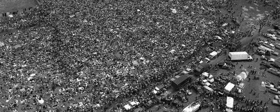 Environ 400'000 personnes ont assisté au festival de Woodstock en 1969. [AP Photo]