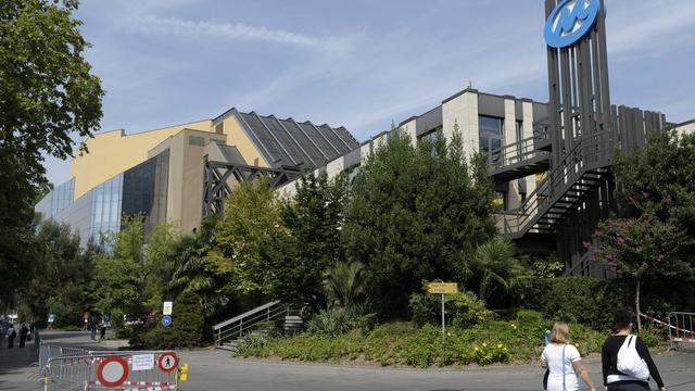 Le centre de congrès à Montreux. [Keystone - Laurent Gillieron]