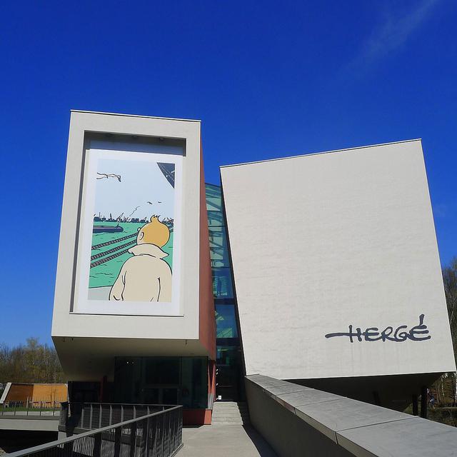 Le musée Hergé à Louvain-la-Neuve (Belgique). [Wikipédia]
