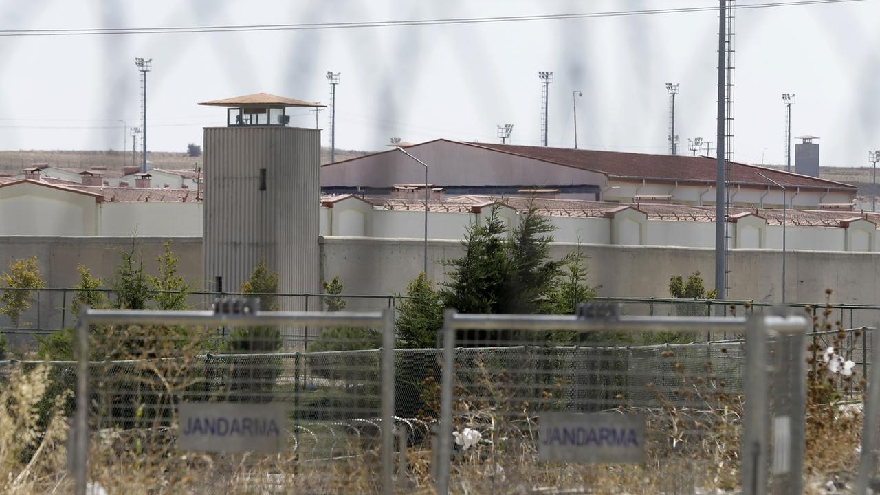 La prison de haute sécurité de Silivri, 80 km à l'ouest d'Istanbul. [KEYSTONE/AP PHOTO - Thanassis Stavrakis]