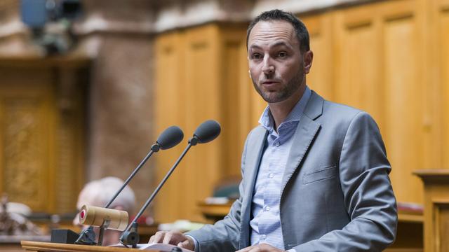 Le socialiste valaisan Mathias Reynard. [Keystone - Alessandro della Valle]