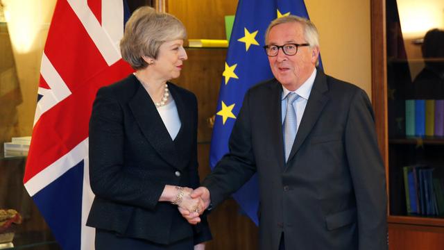 Theresa May a obtenu des changements à l'accord de Brexit. [Keystone - Vincent Kessler/Pool Photo via AP]