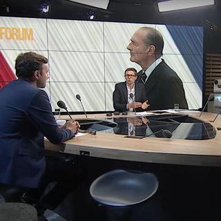 Pascal Couchepin, Nicolas de Ziegler et Frédéric Mamaïs parlent de Jacques Chirac. [RTS]