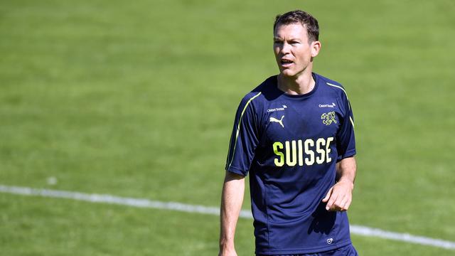 Stephan Lichtsteiner effectue son retour sous le maillot national. [Walter Bieri]