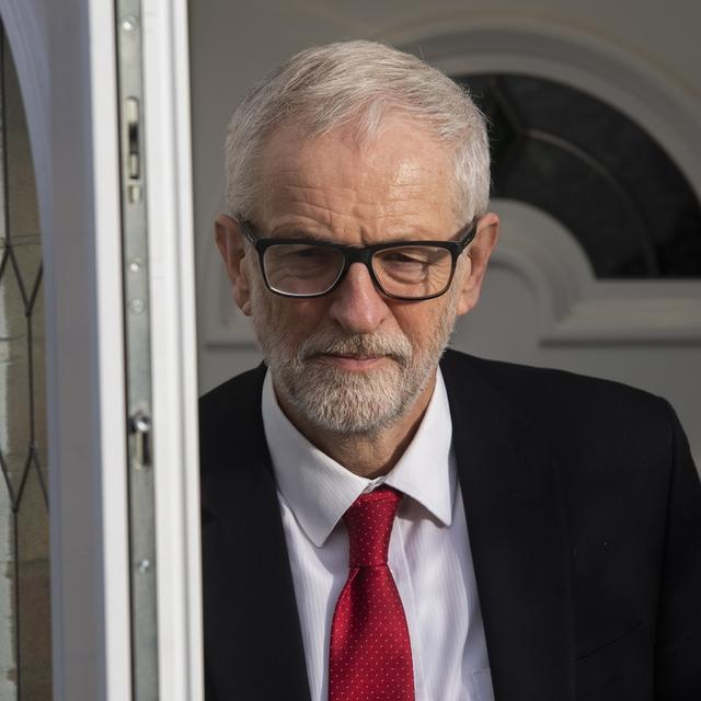 Le leader du parti travailliste Jeremy Corbyn à Londres. [Keystone/EPA - Facundo Arrizabalaga]