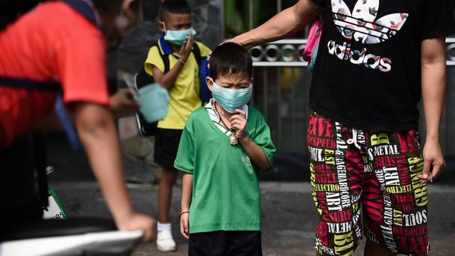 La pollution de l'air ampute l'espérance de vie. [AFP - Lilian Suwanrumpha]