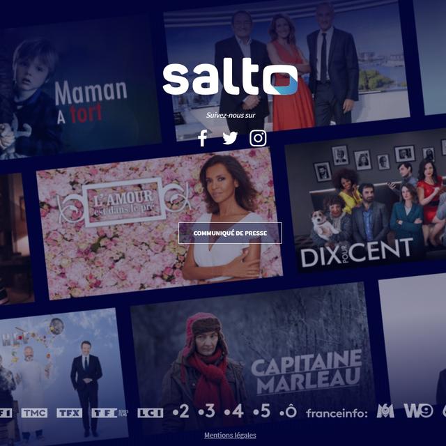 Salto, l'anti-Netflix français, est attendu au printemps 2020. [Salto]