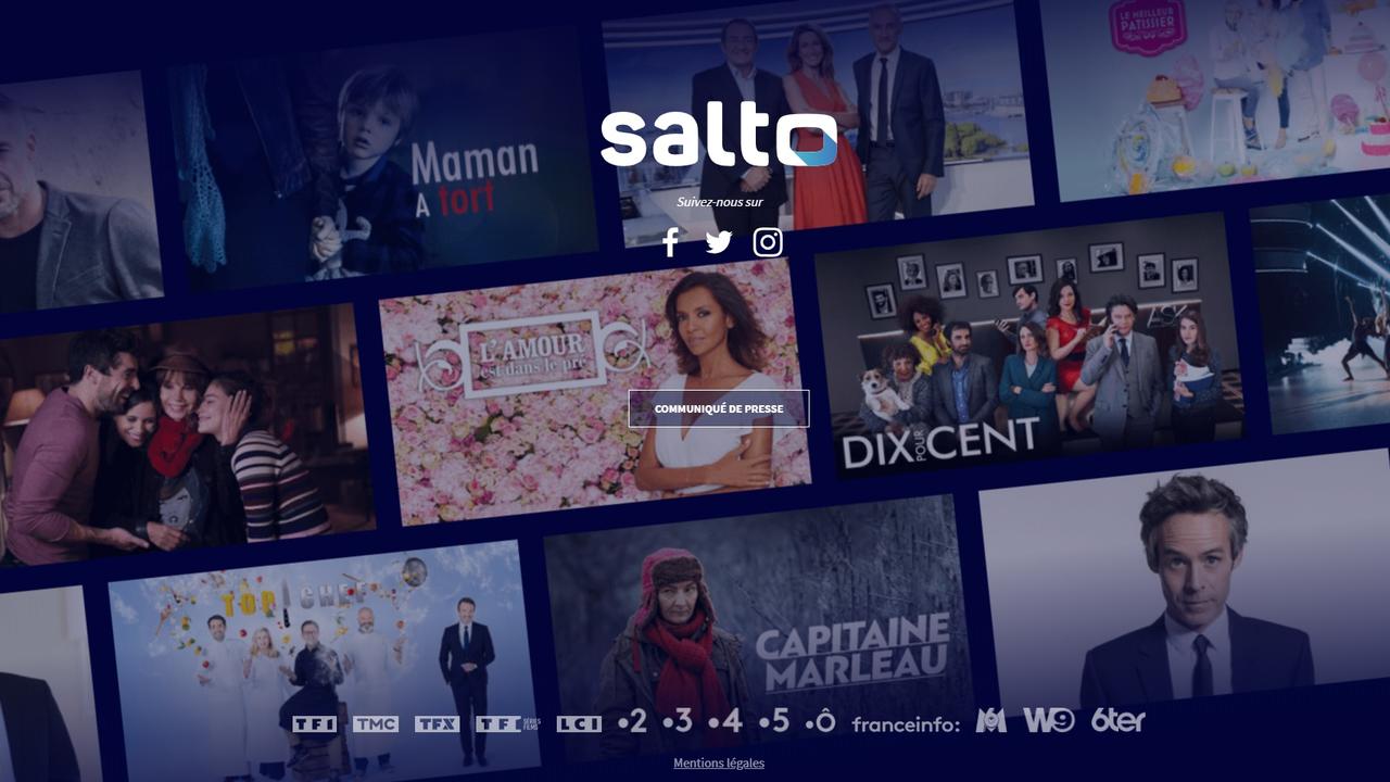 Salto, l'anti-Netflix français, est attendu au printemps 2020. [Salto]