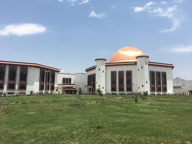 Le parlement afghan, à Kaboul. [RTS - Annabelle Durand]