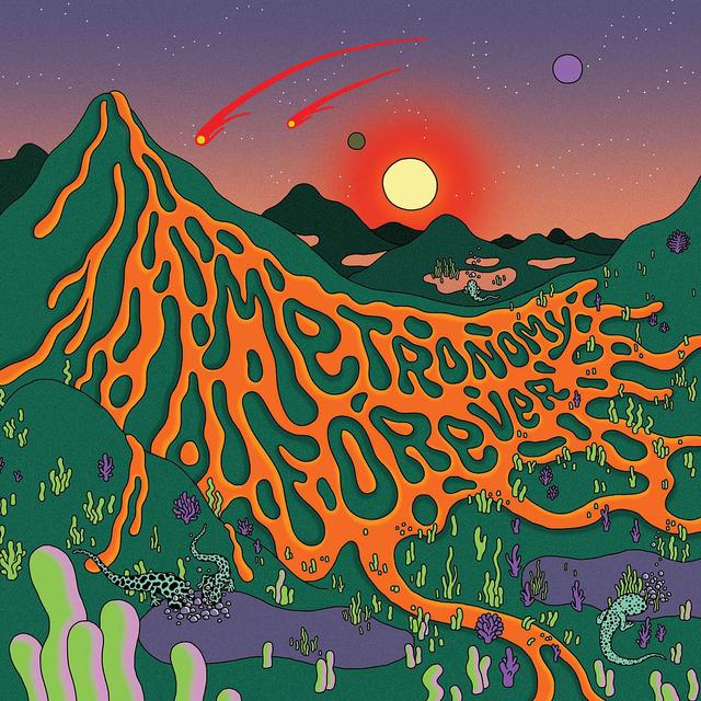 Pochette du dernier album de Metronomy, "Metronomy Forever". [Because Music]