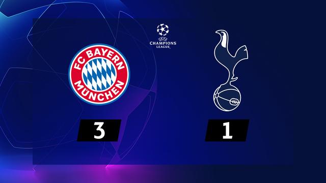 6ème journée, Bayern Munich - Tottenham (3-1): 6 victoires en autant de matches pour le Bayern !