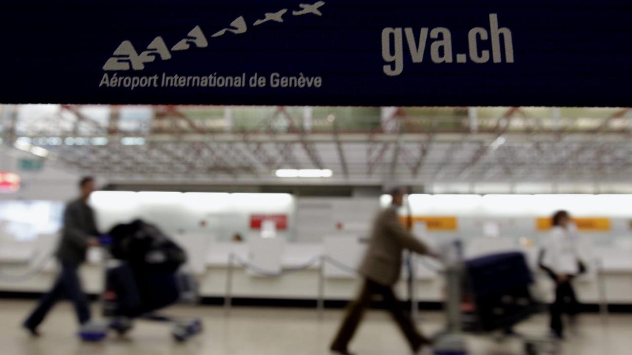 L'aéroport de Genève a vu sa croissance ralentir en 2018. [Keystone - Salvatore Di Nolfi]