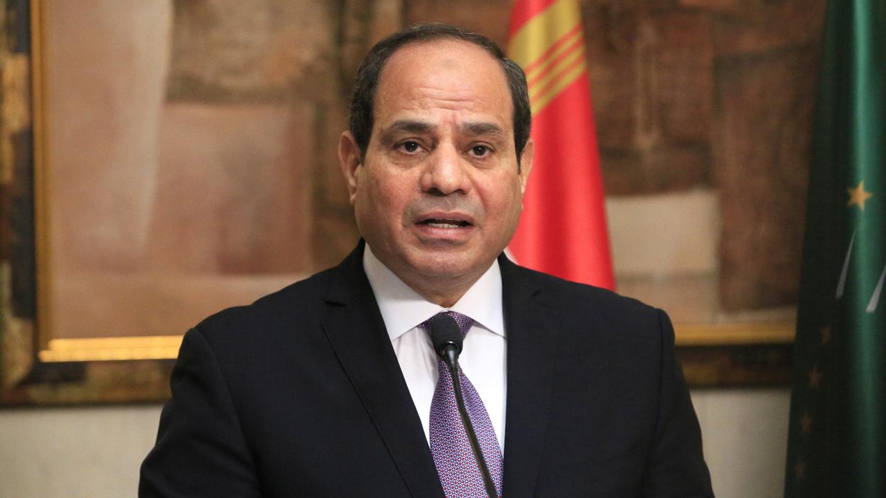 Les Egyptiens ont dit oui à la révision constitutionnelle prolongeant la présidence d'al-Sissi. [Keystone - Legnan Koula]