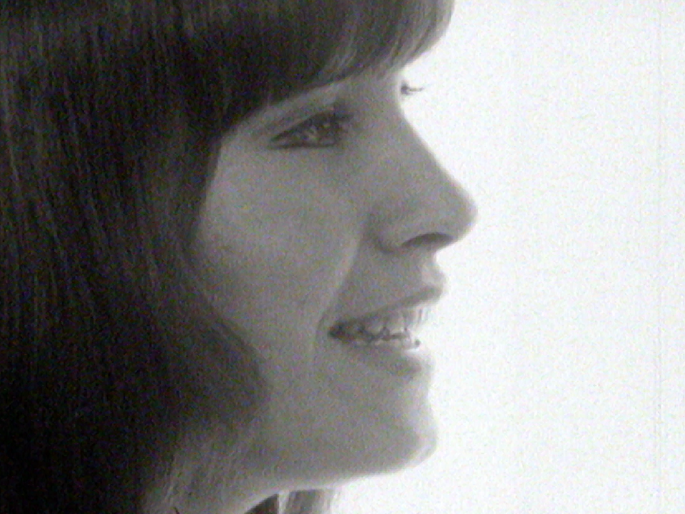 La chanteuse fribourgeoise Arlette Zola en 1969. [RTS]