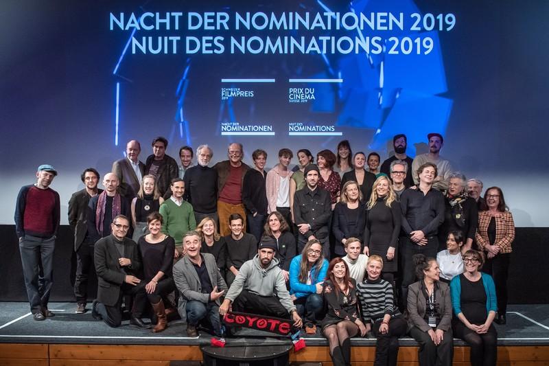 Les nominés au Prix du cinéma suisse 2019. [schweizerfilmpreis.ch]