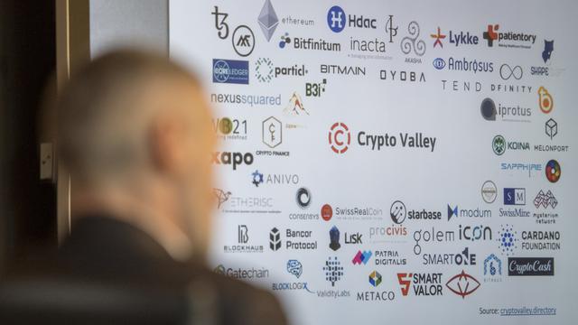 La Crypto Valley est la Silicon Valley des compagnies de la blockchain et des cryptomonnaies. [Keystone - Urs Flueeler]