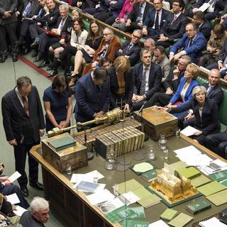 L'accord de Brexit massivement rejeté par les députés britanniques. [House of Commons via AP/Keystone - Mark Duffy]