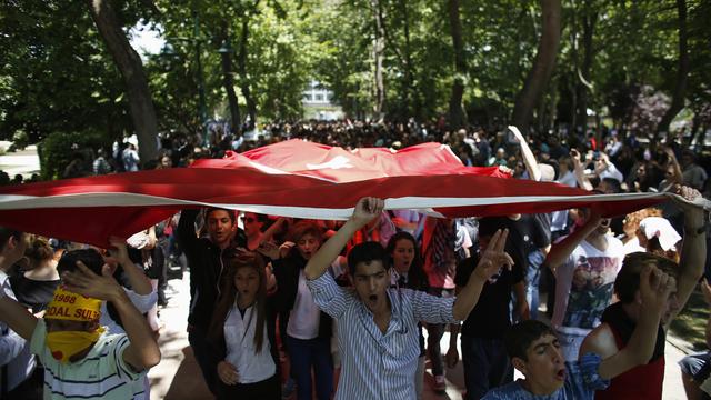 Le mouvement protestataire de 2013 en Turquie a débuté au parc Gezi, à Istanbul. [Reuters - Stoyan Nenov]