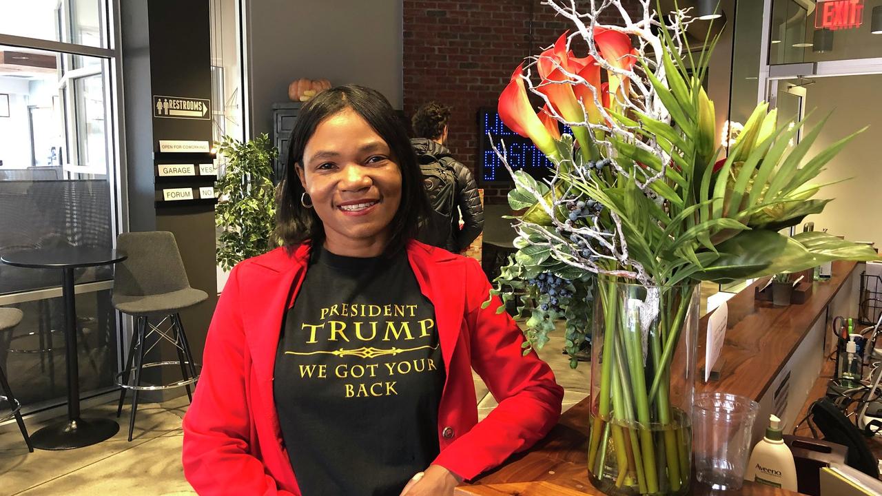 Lucretia fait partie des afro-américains qui défendent la politique économique de Trump. [RTS - Raphael Grand]