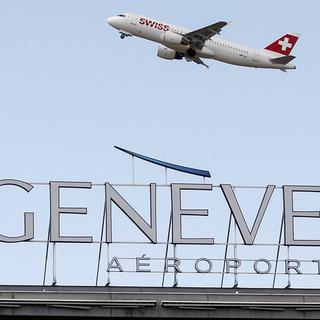 Genève Aéroport a enregistré un chiffre d'affaires en hausse de 5%, à 490,2 millions en 2018. [Keystone - Salvatore Di Nolfi]