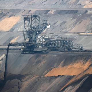 La mine à ciel ouvert de Garzweiler, dans la Ruhr [KEYSTONE/EPA - Friedmann Vogel]