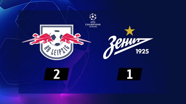3ème journée, RB Leipzig - Zenit (2-1): résumé de la rencontre