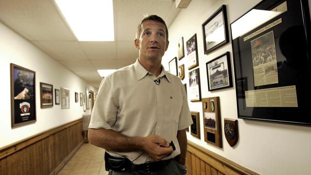 Erik Prince, photographié en Caroline du Nord en mai 2008. [AP Photo - Gerry Broome]