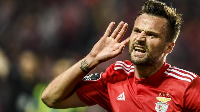 Seferovic a libéré le Benfica en fin de rencontre. [Patricia De Melo Moreira]