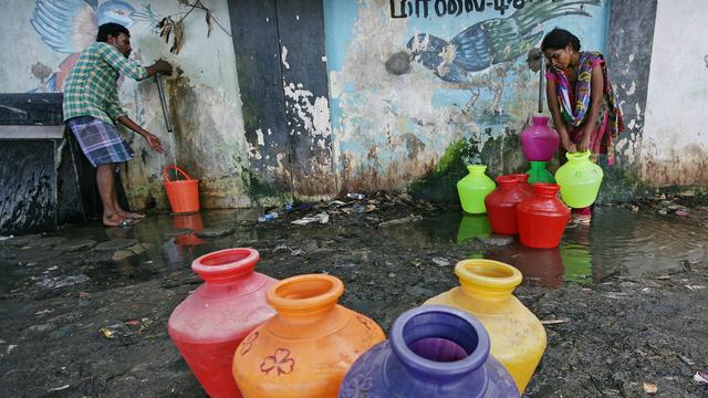 L'Inde est l'un des pays les plus durement touchés par la pénurie en eau. [Reuters - P. Ravikumar]