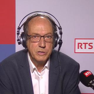 Louis Ruffieux, ancien rédacteur en chef du quotidien La Liberté. [RTS]
