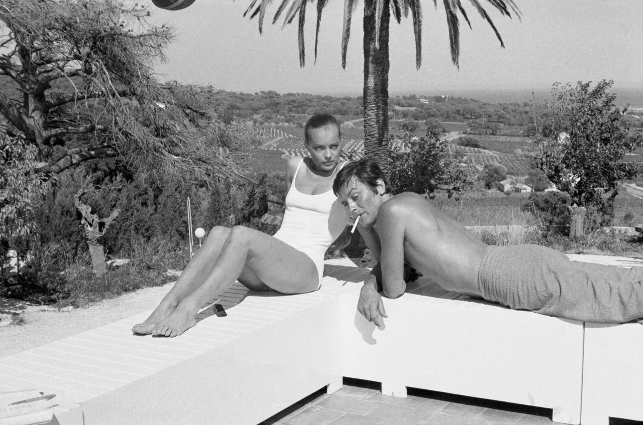 Romy Schneider et Alain Delon dans "La piscine". [Societe generale des films / Collection ChristopheL/AFP]